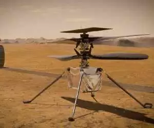   نقشه ٧٢ پرواز هلیکوپتر نبوغ در مریخ