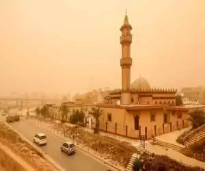 (فیلم) طوفان شن بنغازی لیبی را درنوردید