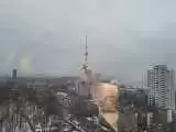 ویدیو  -  حمله هوایی روسیه به برج مخابراتی دومین شهر بزرگ اوکراین