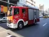 کامیون حامل کارتن ناگهان در آتش سوخت  -  در کرمان رخ داد