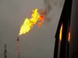 (فیلم) آلودگی مشعل های نفت در خوزستان