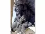 آتش سوزی ناگوار در شهرک صنعتی جنوب تهران