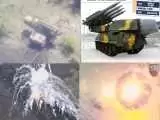 (فیلم) نابودی سیستم موشکی 100 میلیون دلاری روسیه در حمله اوکراین