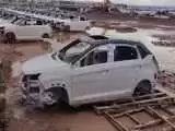 سیل کرمان به شرکت خودروسازی در بم خسارت زد؟  -   توضیح این شرکت درمورد زیر آب رفتن پارکینگ خودروها