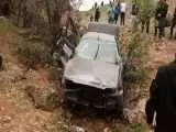 تصادف ناگوار سمند با درخت در کرمانشاه  -  4 نفر راهی بیمارستان شدند