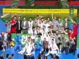 (فیلم) مراسم اهدا کاپ جام ملت های فوتسال آسیا به ایران