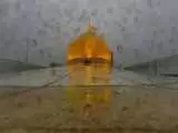 ویدیو  -  بارش شدید باران در نجف اشرف؛ مردم غافلگیر شدند