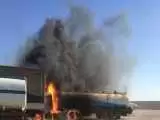 ویدیو  -  نخستین تصاویر از انفجار مرگبار کامیون در کامبوج
