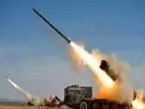 ویدیو  -  لحظه پرتاب موشک های حزب الله به شهرک اسرائیلی