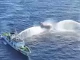 ویدیو  -  لحظه برخورد گارد ساحلی چین با کشتی فیلیپینی