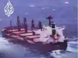 (فیلم) حمله پهپادی یمن به کشتی سیکلادیس