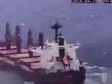حمله پهپادی انصارالله یمن به کشتی رژیم صهیونیستی در دریای سرخ  -  فیلم