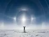 (فیلم) چرخش خورشید به دور افق در قطب جنوب