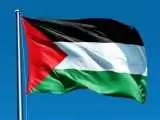 پرتاب آب دهان بر روی پرچم فلسطین توسط پلیس آمریکا + ویدیو