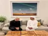 نخست وزیر سابق اسرائیل به خانه وزیر خارجه امارات رفت + عکس
