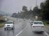 بارش باران در جاده های 20 استان -  ترافیک سنگین در این جاده ها