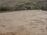 طغیان  رودخانه روستای سرخه مرند  -  ویدئو