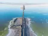 ویدیو  -  لحظه اتصال 5 رود با دریاچه ارومیه