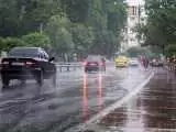 ویدیو  -  بارش باران سیل گونه در اتوبان یادگار امام تهران
