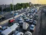 ترافیک ادامه دار جاده چالوس و هراز به سمت تهران + وضعیت دقیق جاده ها