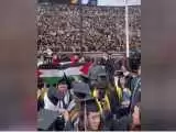 حمایت از فلسطین این بار در جشن فارغ التحصیلی دانشجویان میشیگان  -  ویدئو