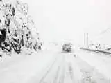برف بهاری این منطقه از مشگین شهر را سفیدپوش کرد  -  ویدئو