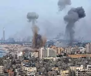 ویدیو  -  آغاز حمله اسرائیل به رفح؛ بمباران سنگین در جنوب نوار غزه