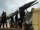 صحنه هایی از شلیک راکت های گروهان قدس به مناطق اشغالی غزه + ویدئو