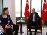 ویدیو  -  توپ بازی اردوغان با پسر ایلان ماسک در نیویورک