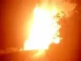 ویدیو  -  فوری؛ نخستین تصاویر از لحظه حمله گذرگاه رفح در مرز مصر توسط هواپیماهای اسرائیلی