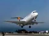 (فیلم) باز نشدن چرخ جلوی هواپیمای هنگام فرود