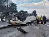 (فیلم) تصادف ناگوار خودرو تیگو 7 پرو و تاکسی 405