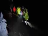 نجات جان 6 نفر در ارتفاعات بوژان نیشابور توسط نجاتگران  هلال احمر خراسان رضوی