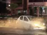 ویدیو  -  تصاویر جالب از رشت پس از بارش سنگین باران