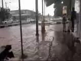 ویدیو  -  سیل ناگوار پس از باران در بردسکن خراسانی