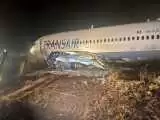 بوئینگ 737 با 78 مسافر خارج شد + تعداد دقیق مصدومان