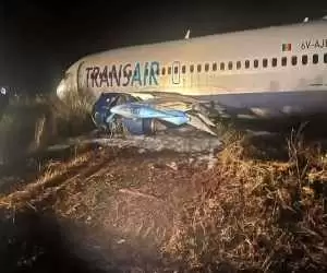 خروج بوئینگ 737 با 78 مسافر از باند فرودگاه سنگال 
