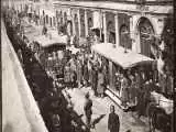 تهران قدیم  -  حمل و نقل عمومی در تهران 100 سال قبل این شکلی بود- عکس