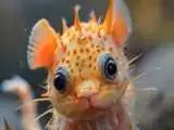 ویدیو  -  شباهت باورنکردنی چهره یک ماهی کوچک به گربه؛ باورتان می شود؟