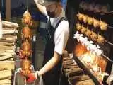 (فیلم) پخت متفاوت چلوکباب مرغ هیزمی در کره جنوبی