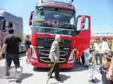 تصاویر - نمایشگاه خودروهای سنگین و آفرود در همدان