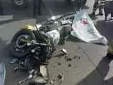 مرگ ناگوار راکب 20 ساله موتور سیکلت! -  در اصفهان رخ داد!