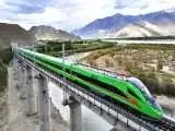(فیلم) سرعت حیرت انگیز قطار ها در چین