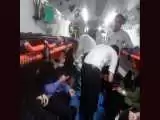 سقف کلاس دانشگاه روی  سر دانشجویان آورار شد  -  در کرمانشاه رخ داد