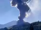 ویدیو  -  فوران ناگوار آتشفشان ایبو در اندونزی