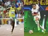 دوئل 100 متر با سریع ترین مرد جهان  -  امباپه و بولت مسابقه می دهند!