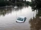 سیلاب ناگوار در خیابان های مشهد؛ خودروها را آب برد -  اعزام تیم های غواصی