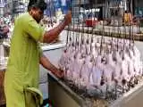 (فیلم) غذای خیابانی در پاکستان؛ کباب 20 مرغ در کراچی