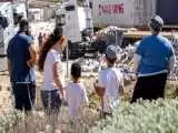 (فیلم) حمله معترضان اسرائیلی به کاروان های امدادرسان به غزه
