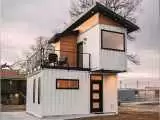(تصویر) این خانه رویایی فقط با 2 کانتینر ساخته شده!